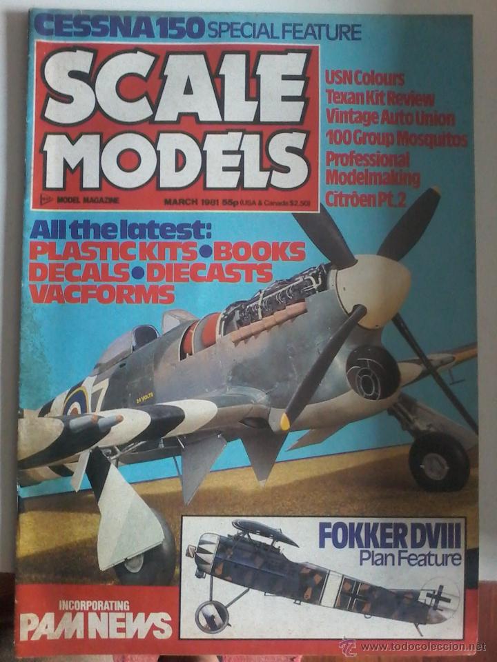 Hobbys: REVISTA MODELISMO -SCALE MODELS-MARZO 1981 - Foto 1