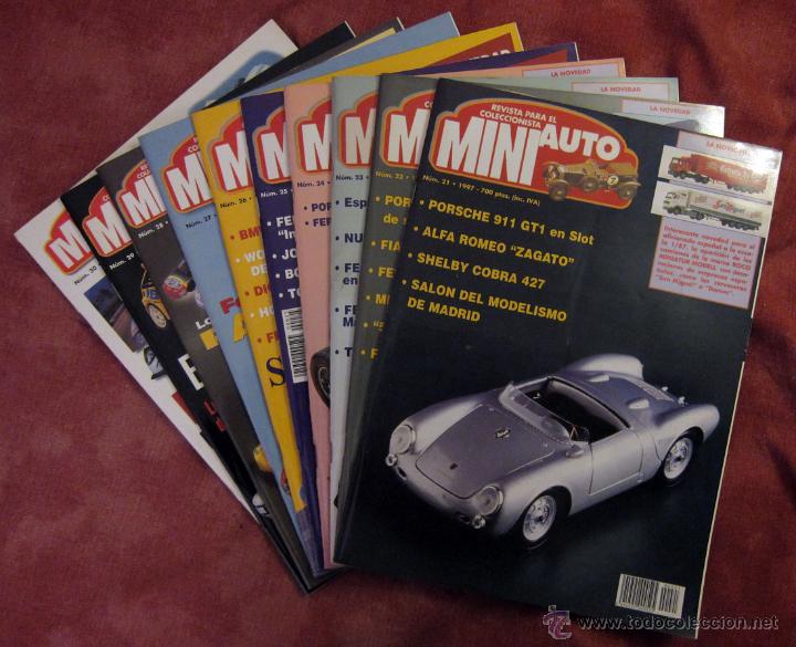 Hobbys: REVISTA MINI AUTO - MINIAUTO - NUMEROS DEL 21 AL 30 - Foto 1
