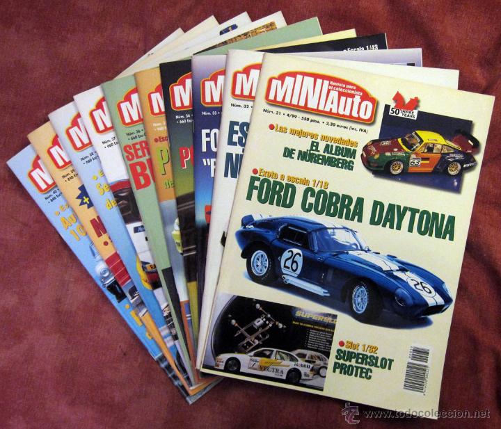 Hobbys: REVISTA MINI AUTO - MINIAUTO - NUMEROS DEL 31 AL 39 - Foto 1