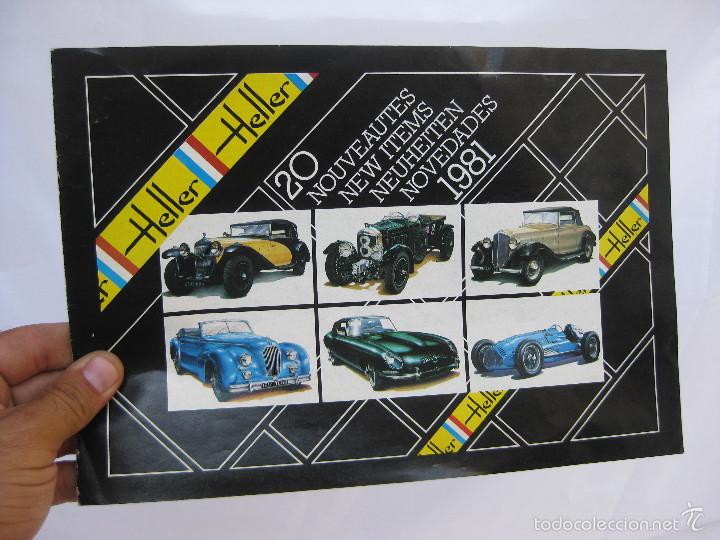 Hobbys: CATALOGO HELLER 1981 MAQUETAS - Foto 1