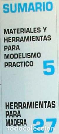 Hobbys: MATERIALES Y HERRAMIENTAS - MONOGRAF&Iacute;AS MODELISMO PR&Aacute;CTICO - VER INDICE - Foto 2
