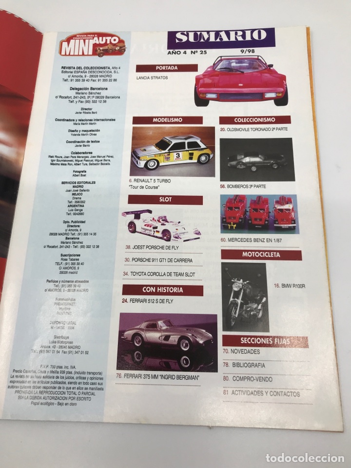 Hobbys: MINIAUTO N 25 9/98 - Foto 2