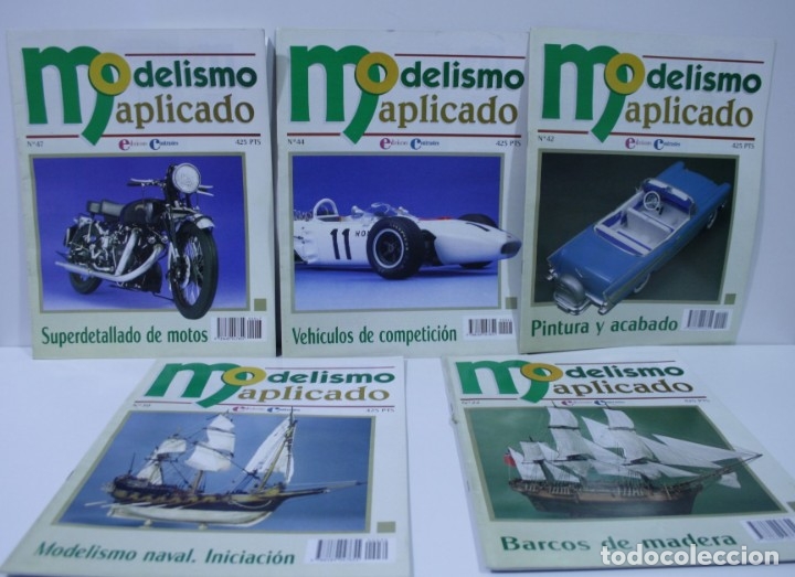Hobbys: COLECCI&Oacute;N MODELISMO APLICADO 58 N&Uacute;MEROS - Foto 1
