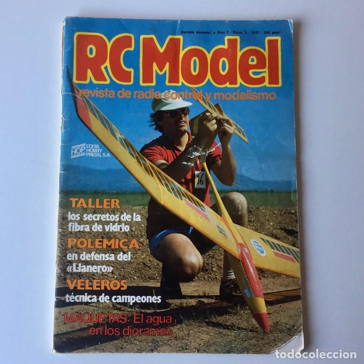 Hobbys: REVISA RC MODEL - Nº 5 - 1981 - REVISTA DE RADIO CONTROL Y MODELISMO - Foto 1 - 226782650