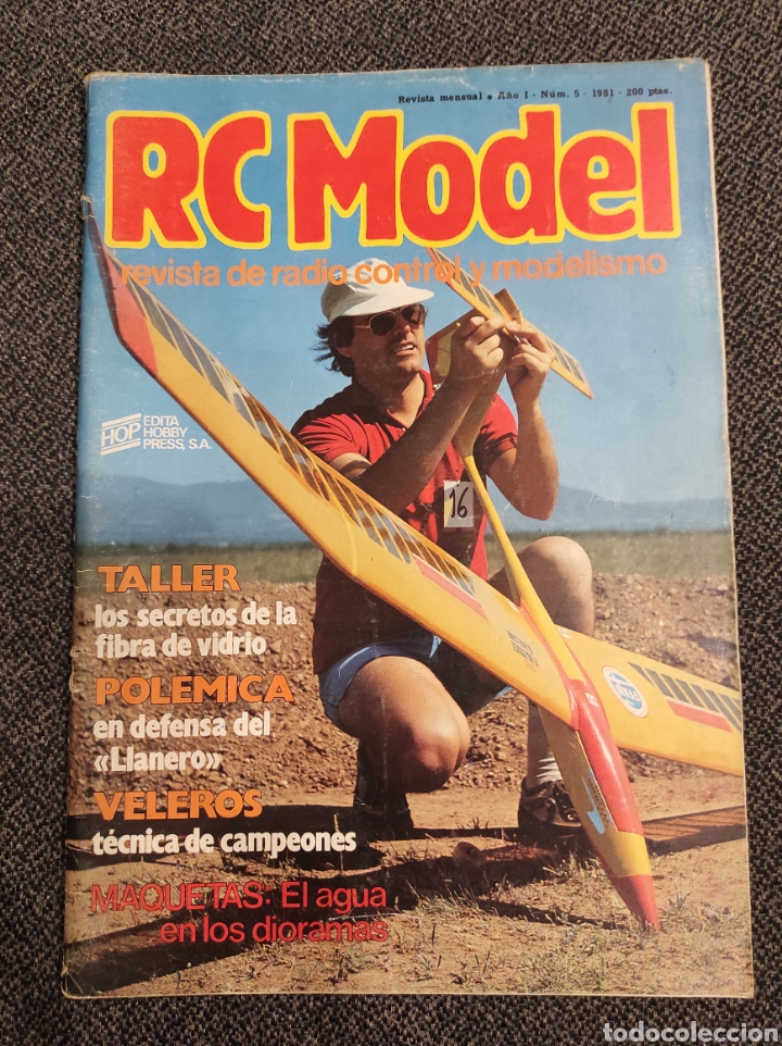 Hobbys: REVISTA RC MODEL N&Uacute;MERO 5 A&Ntilde;O 1981 - Foto 1