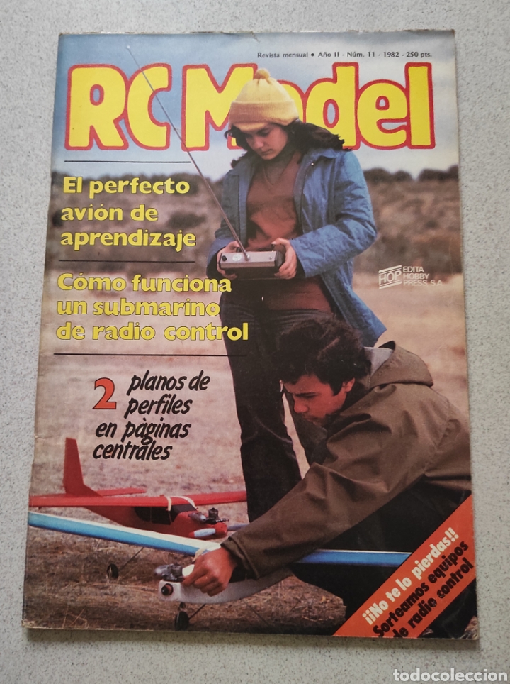 Hobbys: REVISTA RC MODEL N&Uacute;MERO 11 A&Ntilde;O 1982 - Foto 1