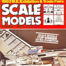 Hobbys: SCALE MODELS AÑO 1983 ABRIL. Lote 366443351