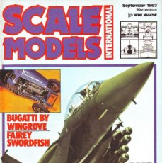 Hobbys: SCALE MODELS AÑO 1983 SEPTIEMBRE. Lote 366444136