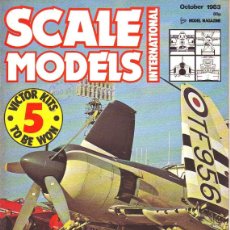 Hobbys: SCALE MODELS AÑO 1983 OCTUBRE. Lote 366444316