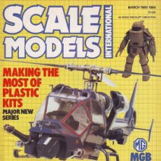 Hobbys: SCALE MODELS AÑO 1985 MARZO. Lote 366665771