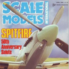 Hobbys: SCALE MODELS AÑO 1986 ABRIL. Lote 366666536