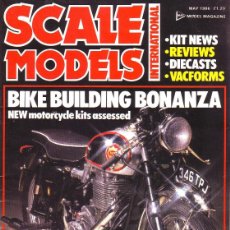 Hobbys: SCALE MODELS AÑO 1986 MAYO. Lote 403326334