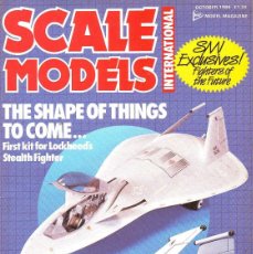 Hobbys: SCALE MODELS AÑO 1986 OCTUBRE. Lote 403327374
