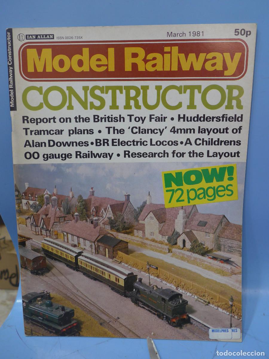 Hobbys: REVISTA MODEL RAILWAY CONSTRUCTOR MARZO 1981 - Foto 1