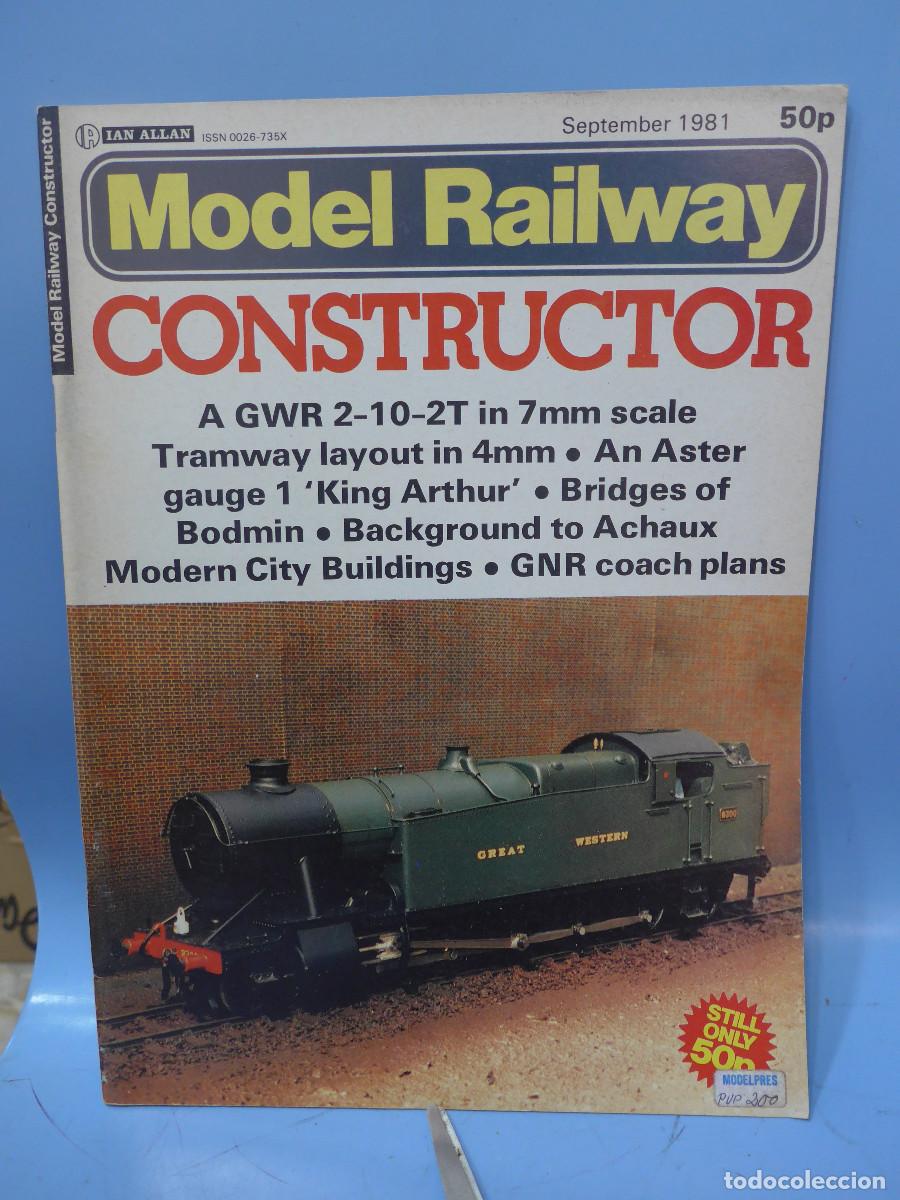 Hobbys: REVISTA MODEL RAILWAY CONSTRUCTOR SEPTIEMBRE 1981 - Foto 1