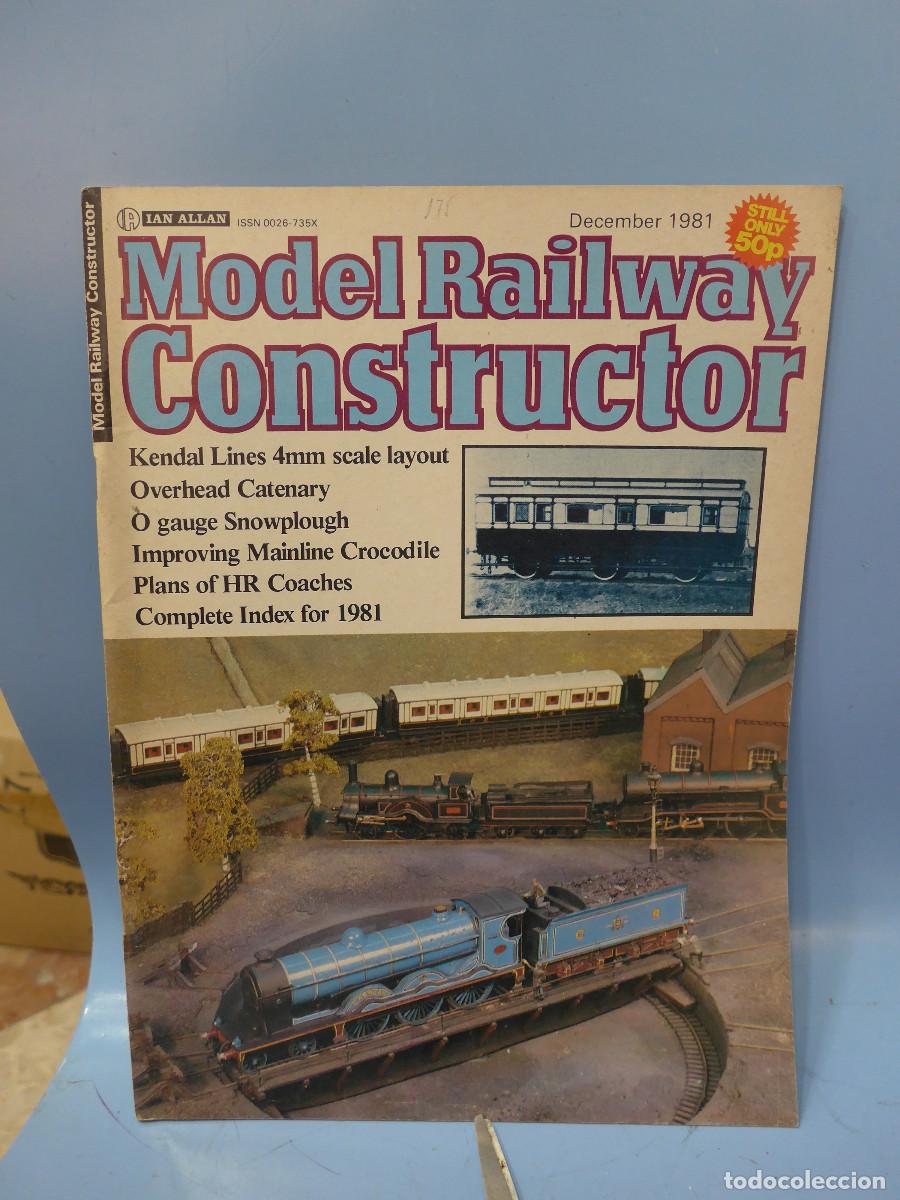 Hobbys: REVISTA MODEL RAILWAY CONSTRUCTOR DICIEMBRE 1981 - Foto 1