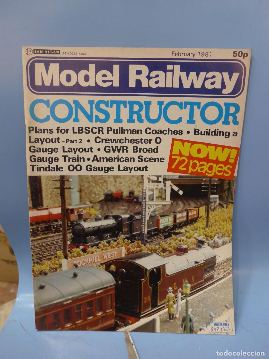 Hobbys: REVISTA MODEL RAILWAY CONSTRUCTOR FEBRERO 1981 - Foto 1