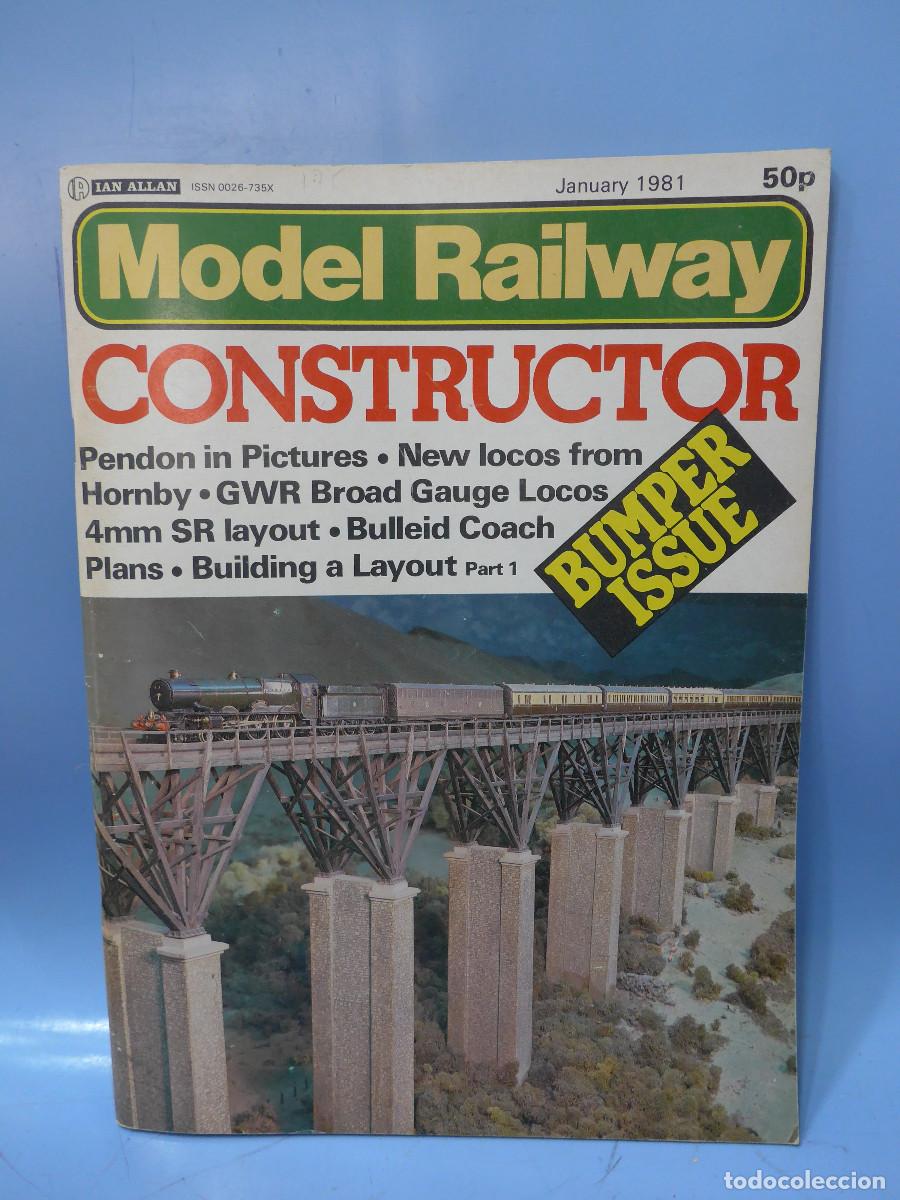 Hobbys: REVISTA MODEL RAILWAY CONSTRUCTOR ENERO 1981 - Foto 1