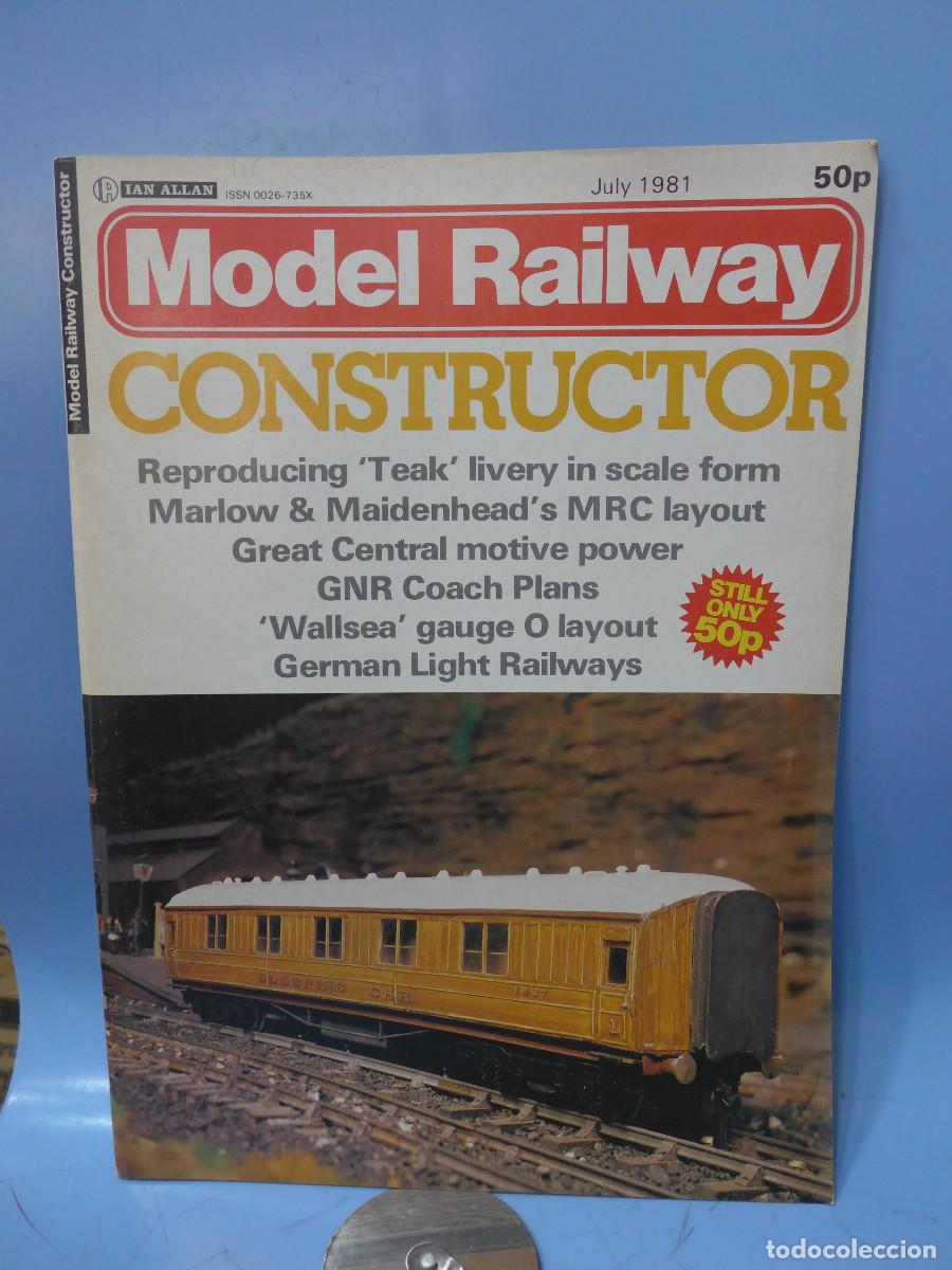 Hobbys: REVISTA MODEL RAILWAY CONSTRUCTOR JULIO 1981 - Foto 1