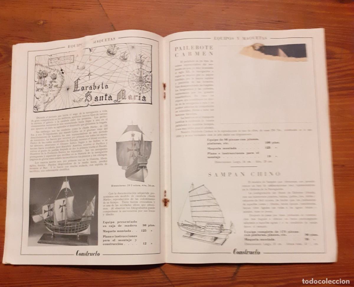 Hobbys: antiguo catalogo CONSTRUCTO MAQUETAS BARCOS - Foto 4