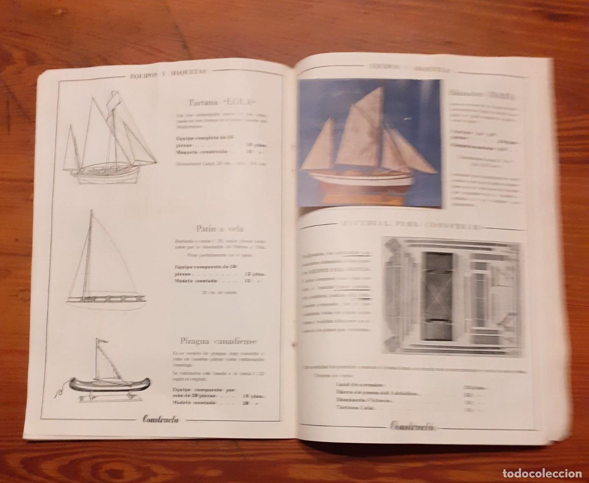 Hobbys: antiguo catalogo CONSTRUCTO MAQUETAS BARCOS - Foto 5