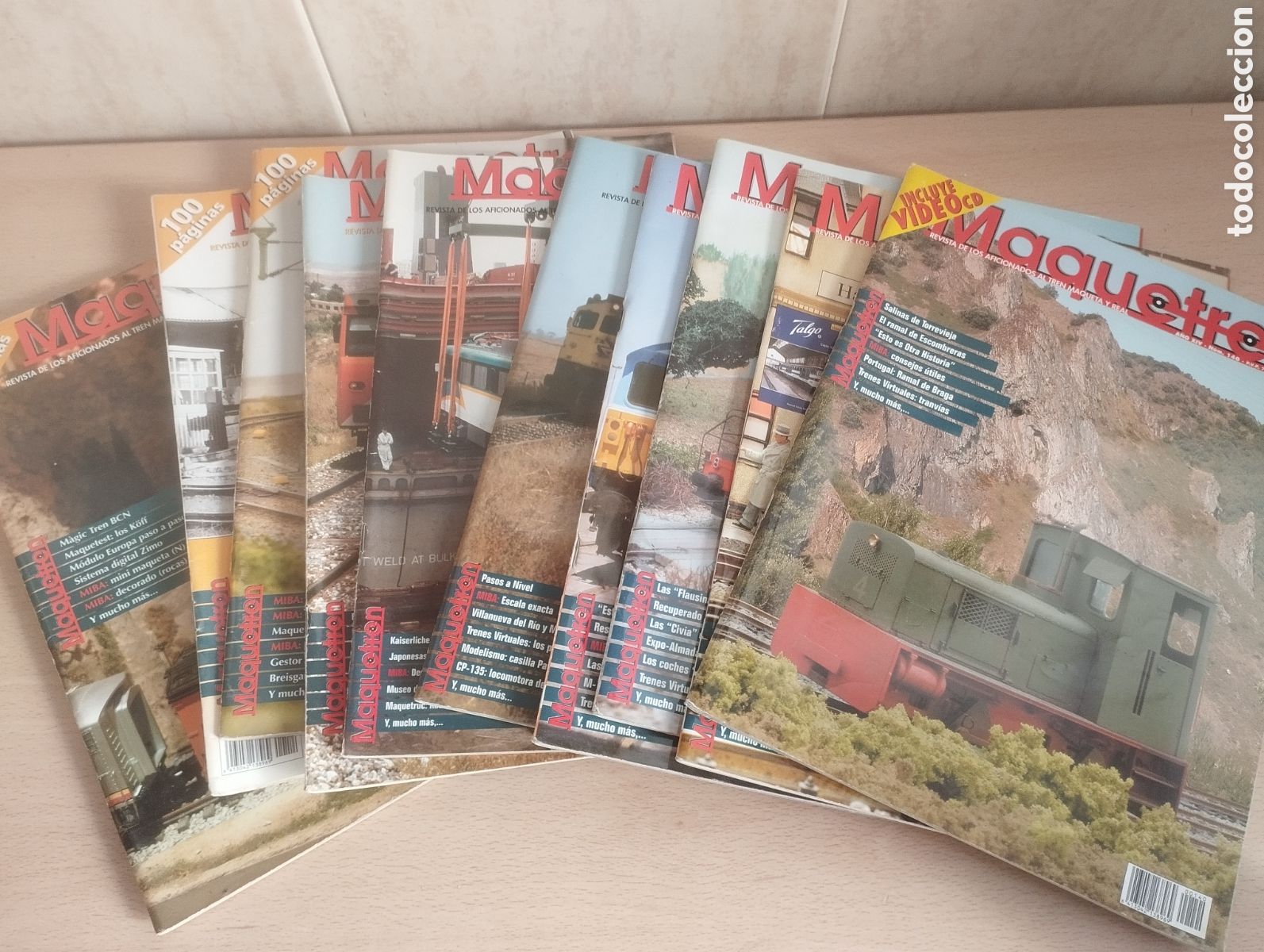 Hobbys: REVISTA MAQUETREN LOTE DE 10 NUM.ENTRE 143-176 VER RELACI&Oacute;N