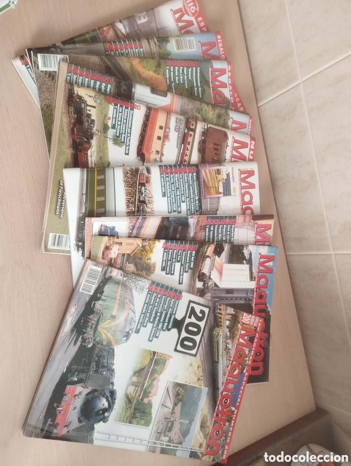 Hobbys: REVISTA MAQUETREN LOTE DE 10 NUM.ENTRE 164-203 VER RELACI&Oacute;N