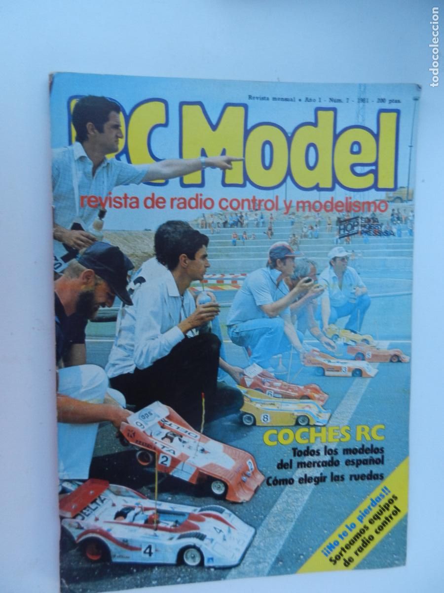 Hobbys: RC MODEL - REVISTA DE RADIO CONTROL Y MODELISMO - N&ordm; 7 - 1981 - COCHES RC, TALLER, DIORAMAS ...