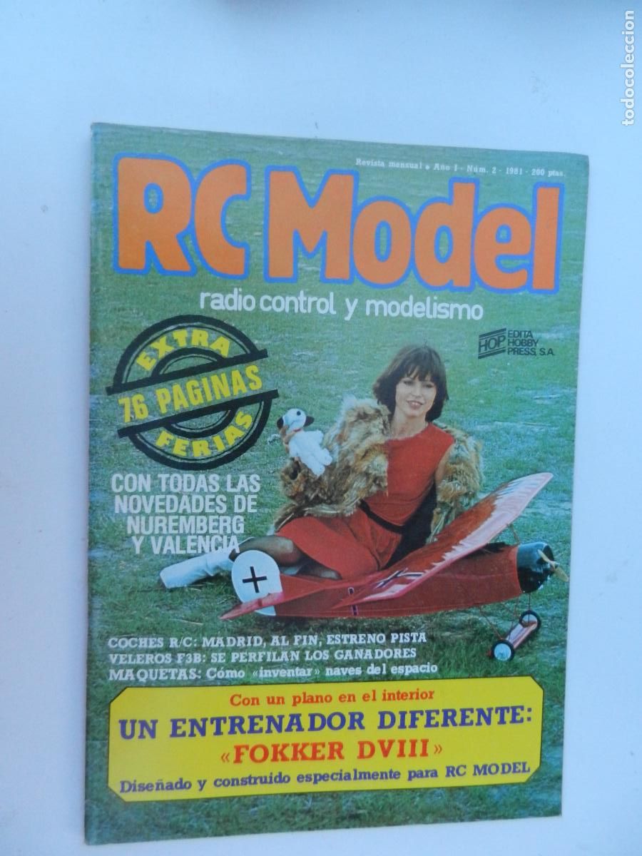Hobbys: RC MODEL - REVISTA DE RADIO CONTROL Y MODELISMO - N&ordm; 2 - 1981 - COCHES RC, MODEL COMIC ...
