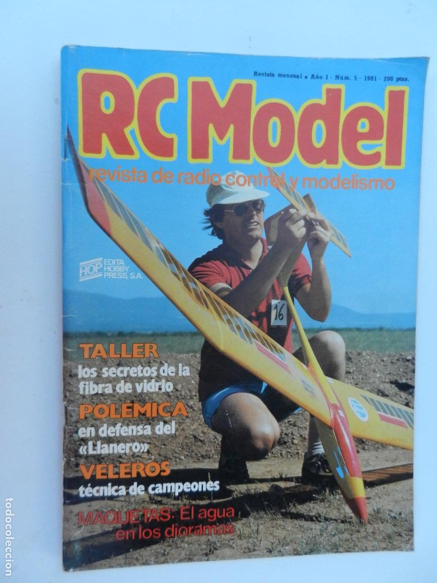 Hobbys: RC MODEL - REVISTA DE RADIO CONTROL Y MODELISMO - N&ordm; 5 - 1981 - TALLER, VELEROS, MAQUETAS ...