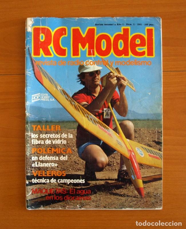 Hobbys: RC Model Radio Control y Modelismo-Revista -N&ordm; 5 de Julio del A&ntilde;o 1981 -HOP Edita Hobby Press S.A.