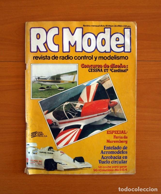 Hobbys: RC Model Radio Control y Modelismo-Revista -N&ordm; 26 del A&ntilde;o 1983 -HOP Edita Hobby Press S.A.