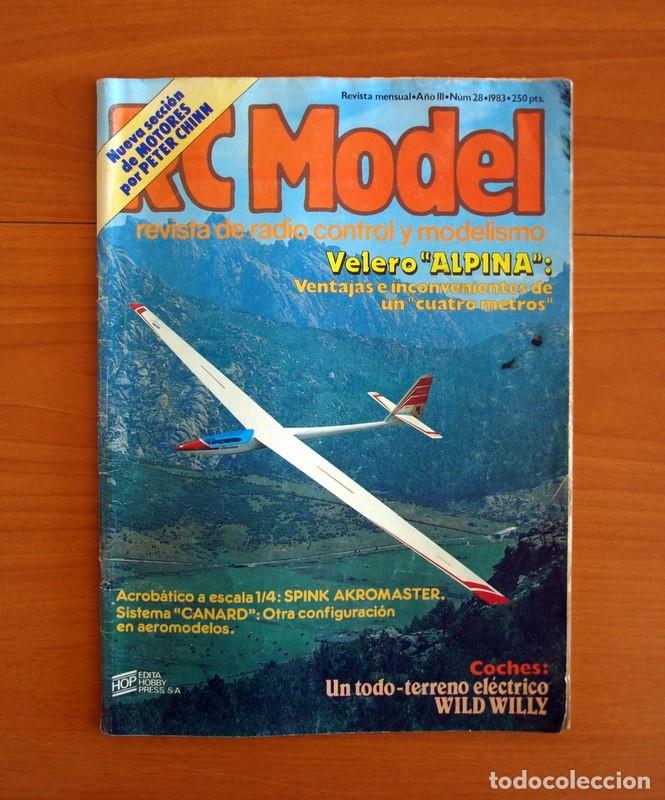 Hobbys: RC Model Radio Control y Modelismo-Revista -N&ordm; 28 del A&ntilde;o 1983 -HOP Edita Hobby Press S.A.