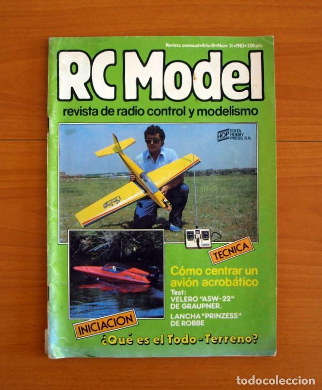 Hobbys: RC Model Radio Control y Modelismo-Revista -N&ordm; 31 del A&ntilde;o 1983 -HOP Edita Hobby Press S.A.