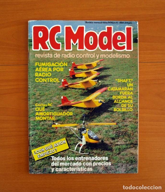 Hobbys: RC Model Radio Control y Modelismo-Revista -N&ordm; 41 del A&ntilde;o 1984 -HOP Edita Hobby Press S.A.