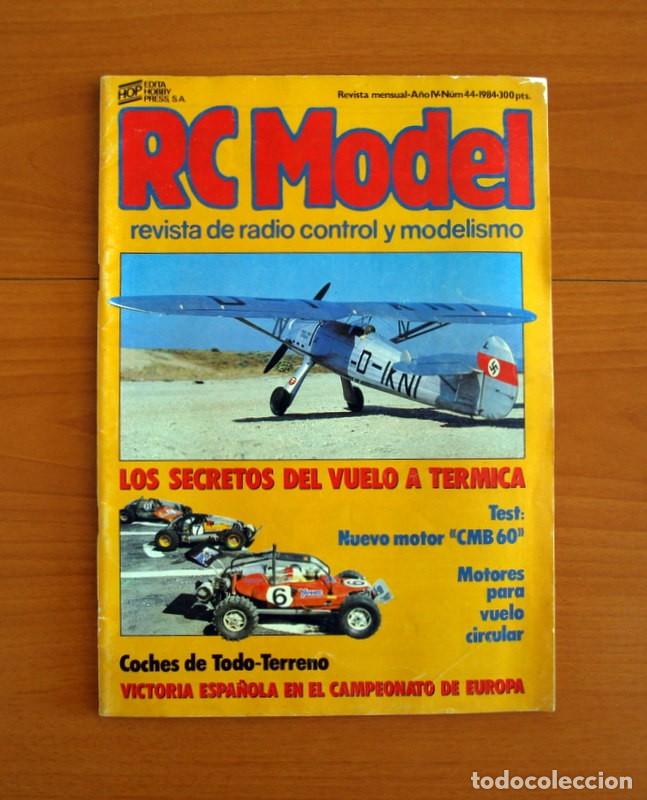 Hobbys: RC Model Radio Control y Modelismo-Revista -N&ordm; 44 del A&ntilde;o 1984 -HOP Edita Hobby Press S.A.