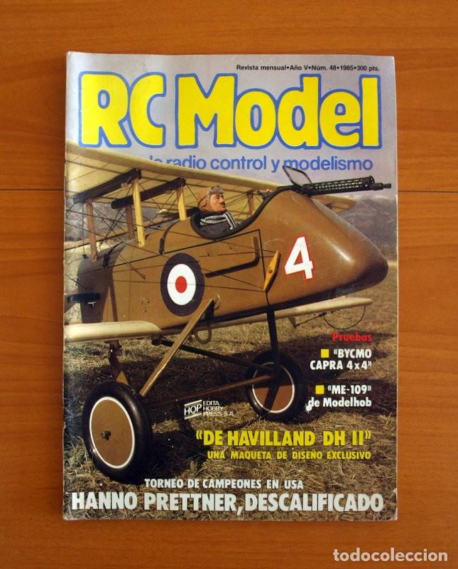 Hobbys: RC Model Radio Control y Modelismo-Revista -N&ordm; 48 del A&ntilde;o 1985 -HOP Edita Hobby Press S.A.