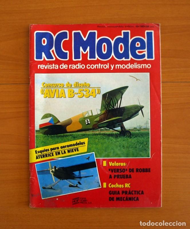 Hobbys: RC Model Radio Control y Modelismo-Revista -N&ordm; 49 del A&ntilde;o 1985 -HOP Edita Hobby Press S.A.