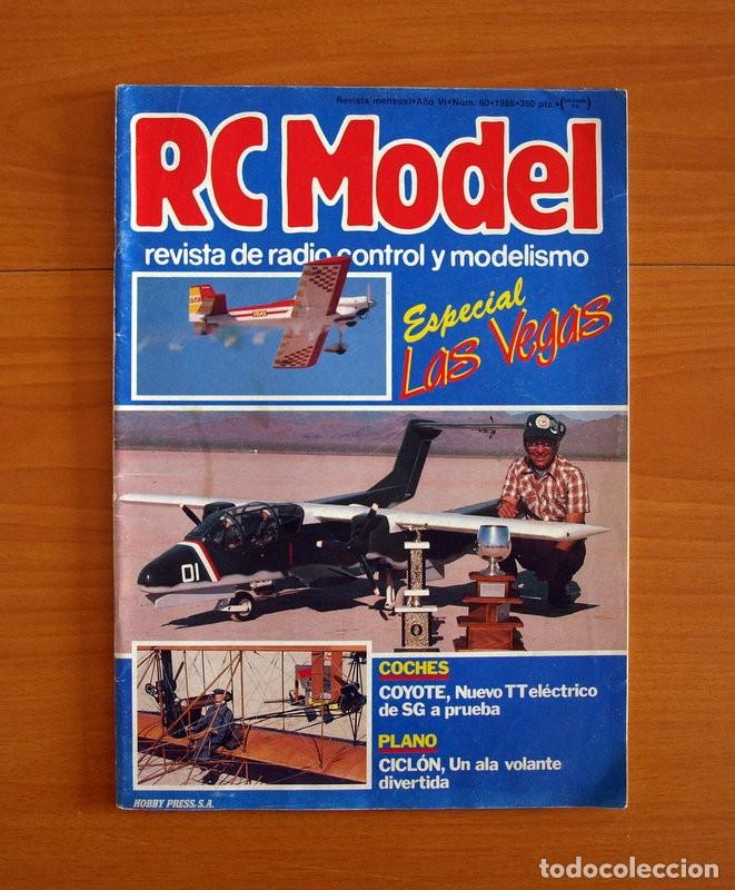 Hobbys: RC Model Radio Control y Modelismo-Revista -N&ordm; 60 del A&ntilde;o 1986 -HOP Edita Hobby Press S.A.