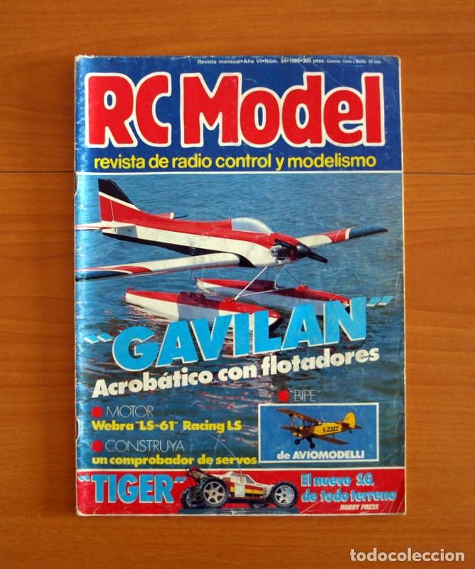 Hobbys: RC Model Radio Control y Modelismo-Revista -N&ordm; 64 del A&ntilde;o 1986 -HOP Edita Hobby Press S.A.