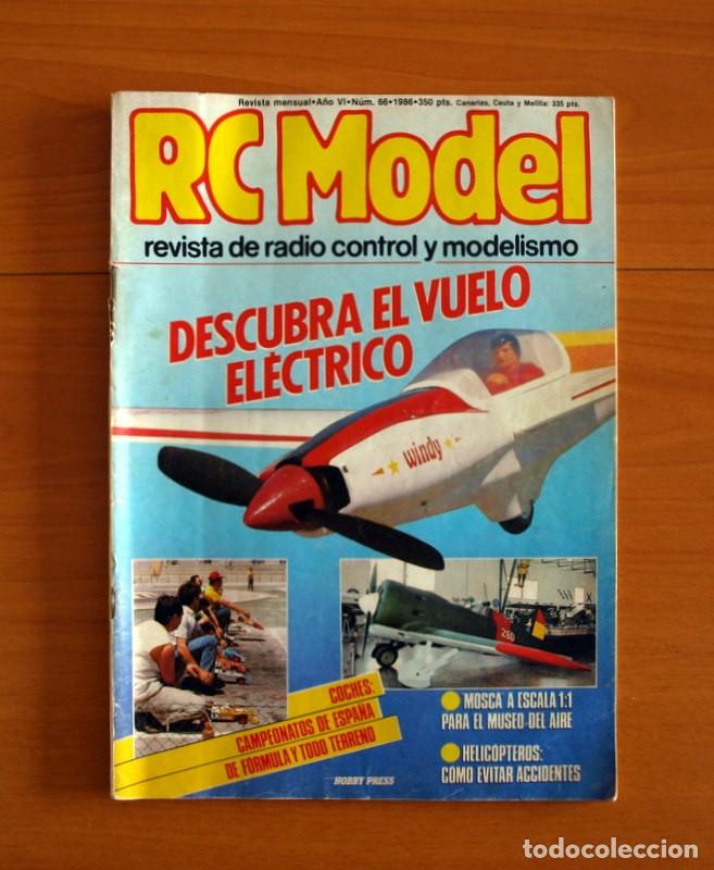 Hobbies: RC Model Radio Control y Modelismo-Revista -N&ordm; 66 del A&ntilde;o 1986 -HOP Edita Hobby Press S.A.