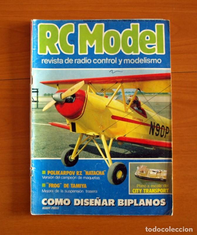 Hobbies: RC Model Radio Control y Modelismo-Revista -N&ordm; 67 del A&ntilde;o 1986 -HOP Edita Hobby Press S.A.