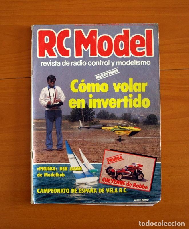 Hobbys: RC Model Radio Control y Modelismo-Revista -N&ordm; 77 del A&ntilde;o 1987 -HOP Edita Hobby Press S.A.