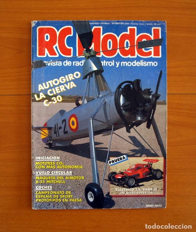 Hobbys: RC Model Radio Control y Modelismo-Revista -N&ordm; 78 del A&ntilde;o 1987 -HOP Edita Hobby Press S.A.