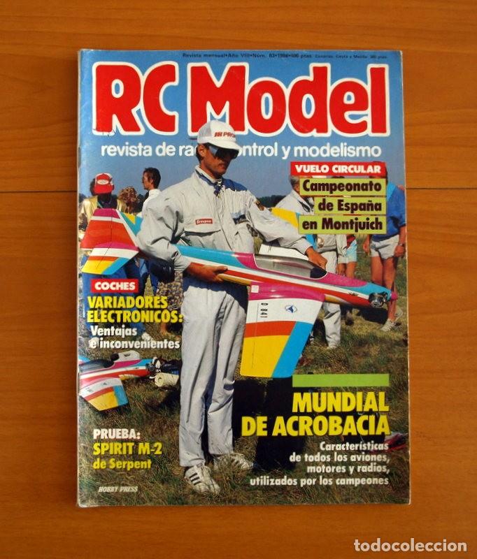 Hobbys: RC Model Radio Control y Modelismo-Revista -N&ordm; 83 del A&ntilde;o 1988 -HOP Edita Hobby Press S.A.