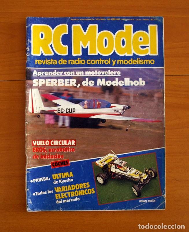 Hobbys: RC Model Radio Control y Modelismo-Revista -N&ordm; 84 del A&ntilde;o 1988 -HOP Edita Hobby Press S.A.