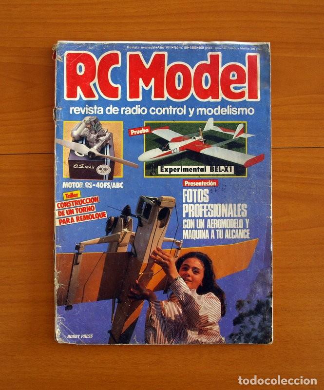 Hobbys: RC Model Radio Control y Modelismo-Revista -N&ordm; 89 del A&ntilde;o 1988 -HOP Edita Hobby Press S.A.