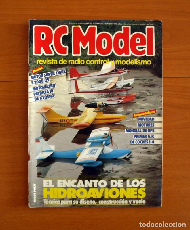 Hobbys: RC Model Radio Control y Modelismo-Revista -N&ordm; 90 del A&ntilde;o 1988 -HOP Edita Hobby Press S.A.