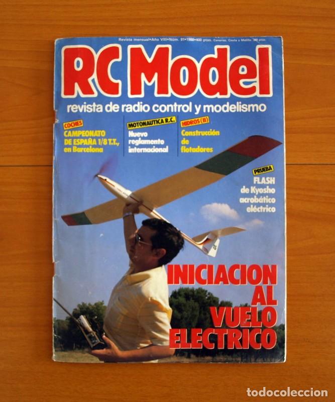 Hobbys: RC Model Radio Control y Modelismo-Revista -N&ordm; 91 del A&ntilde;o 1988 -HOP Edita Hobby Press S.A.