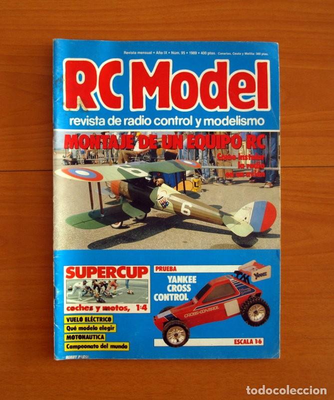 Hobbys: RC Model Radio Control y Modelismo-Revista -N&ordm; 95 del A&ntilde;o 1989 -HOP Edita Hobby Press S.A.